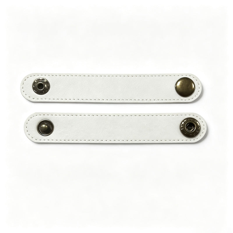 100 Snap Button Leather Cable Tie