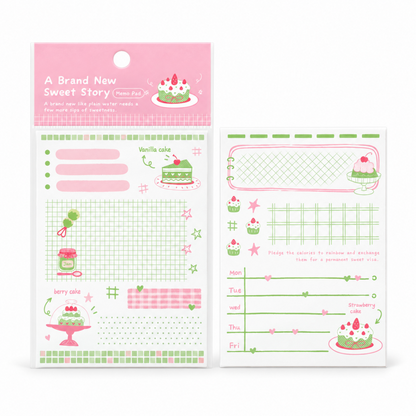 Sweet Bakery Memo Pad