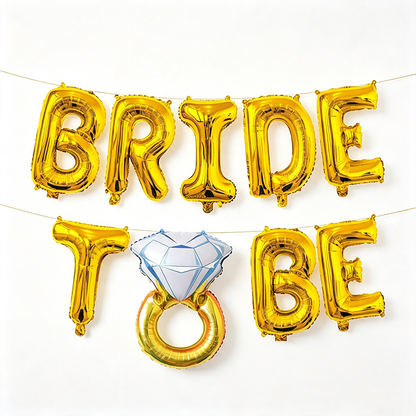 Bride To Be Foil Balloon Set