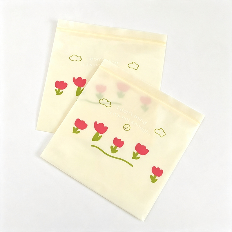 Tulip Smile Zip Treat Bags