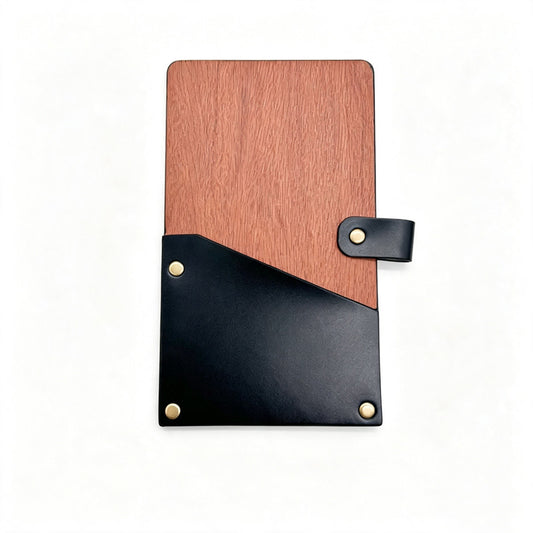 Leather Corner Document Binder Clip