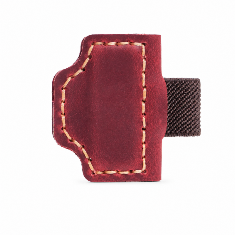 Magnetic Leather Pen Clip