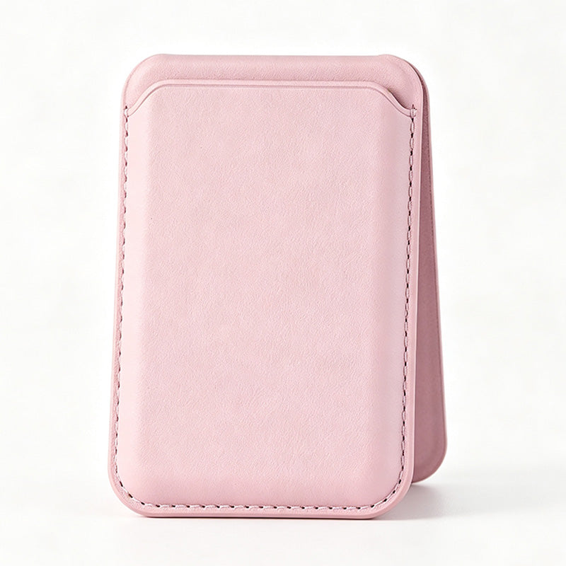 MagSafe Leather Card Wallet with Stand