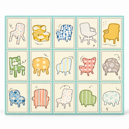Japanese Writable Die-Cut Sticker Booklet