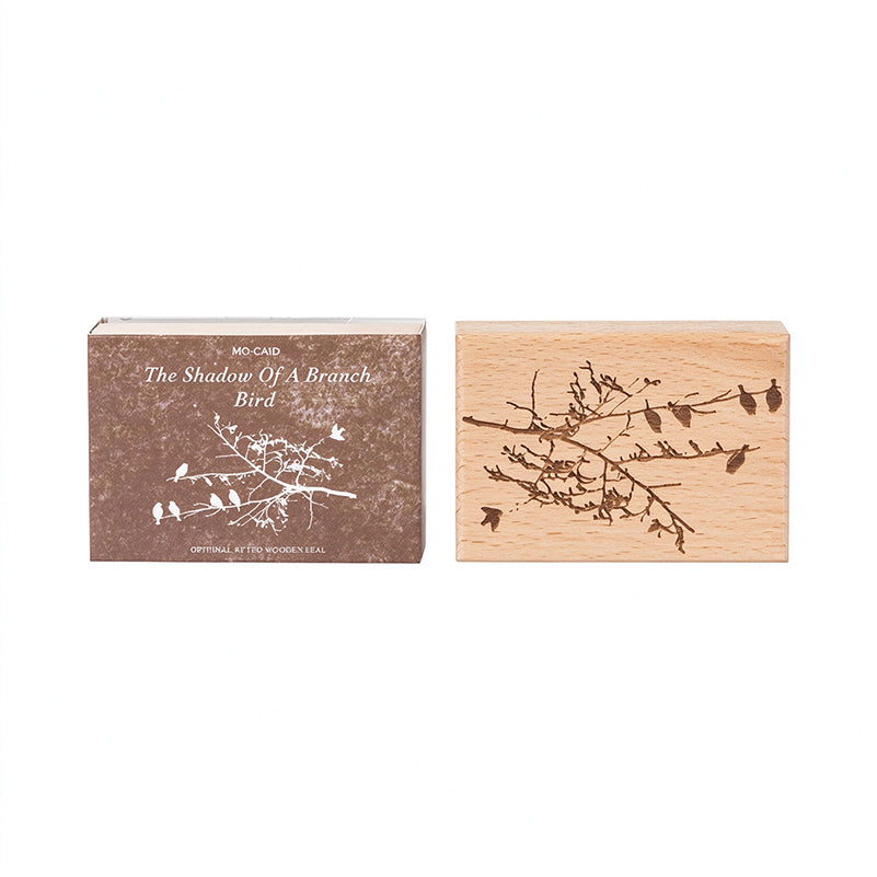 Whisper of Nature Wooden Rubber Stamp