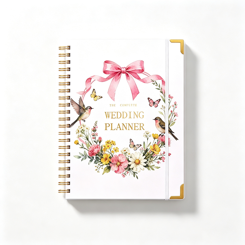 Botanical Wedding Planner Journal