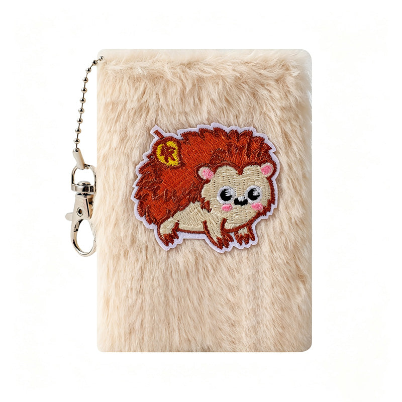 Plush Keychain Pocket Memo Pad