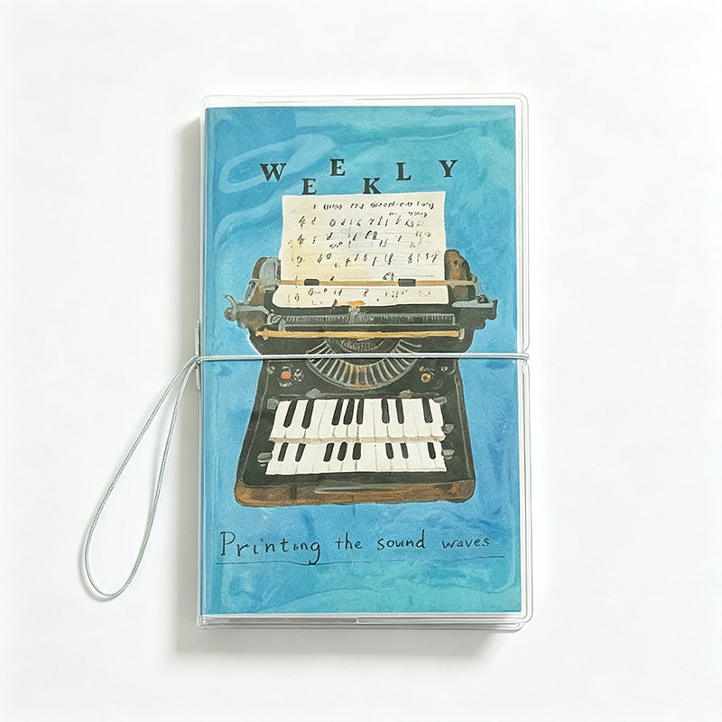 Vintage Watercolor A6 Slim Journal Notebook