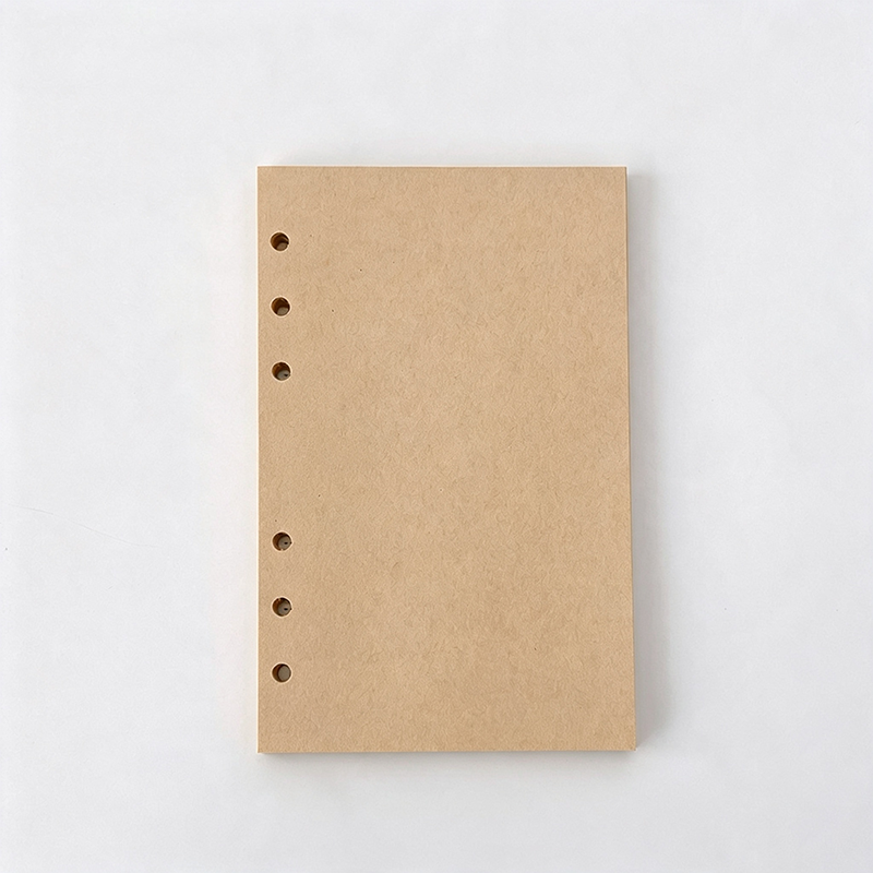 A6 Kraft Binder Refill Paper