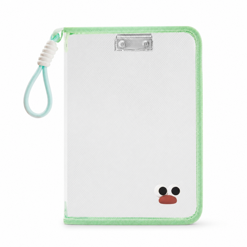 Pastel Transparent File Organizer Bag