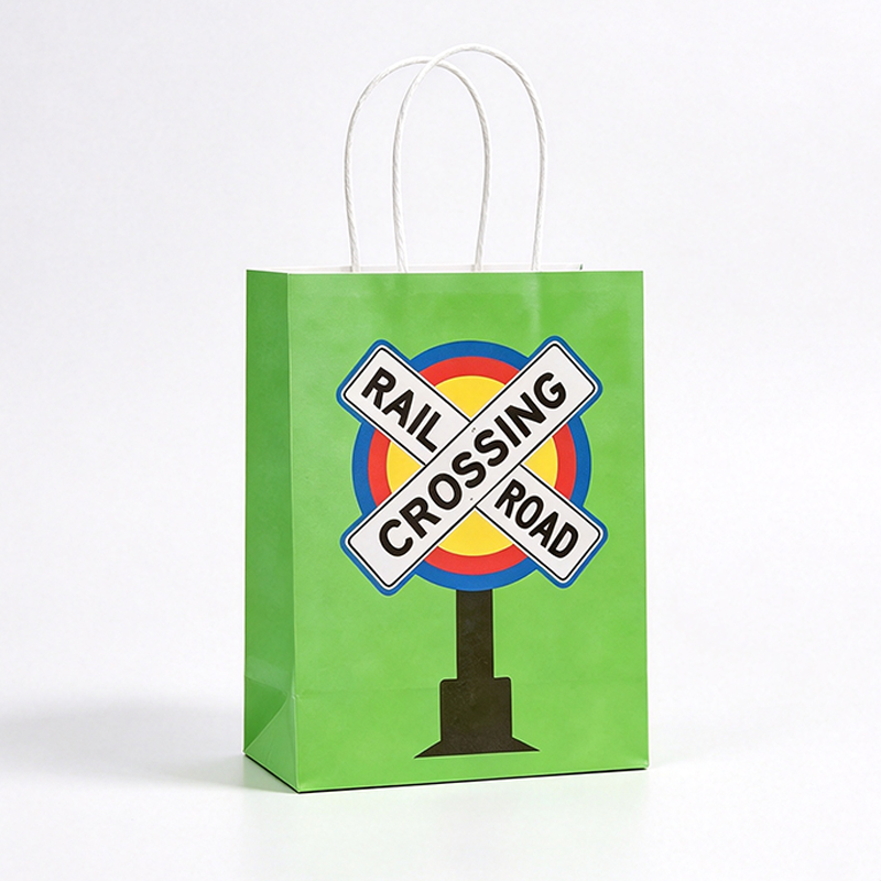 Train Party Paper Gift Bag