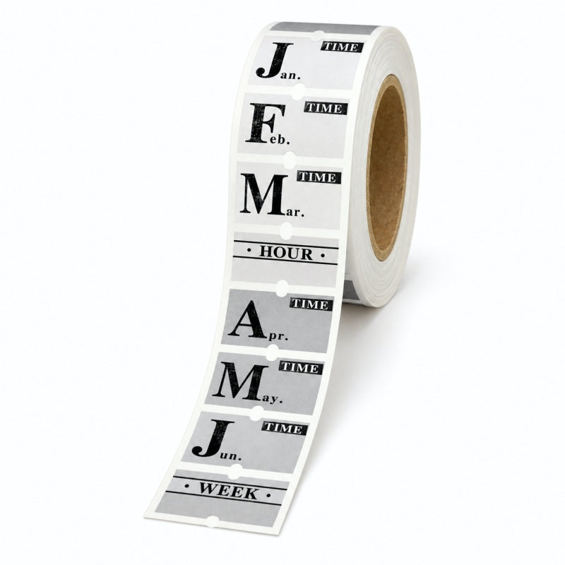 Vintage Word Label Sticker Sheet