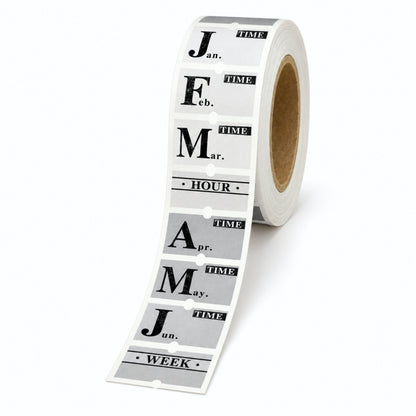 Vintage Word Label Sticker Sheet