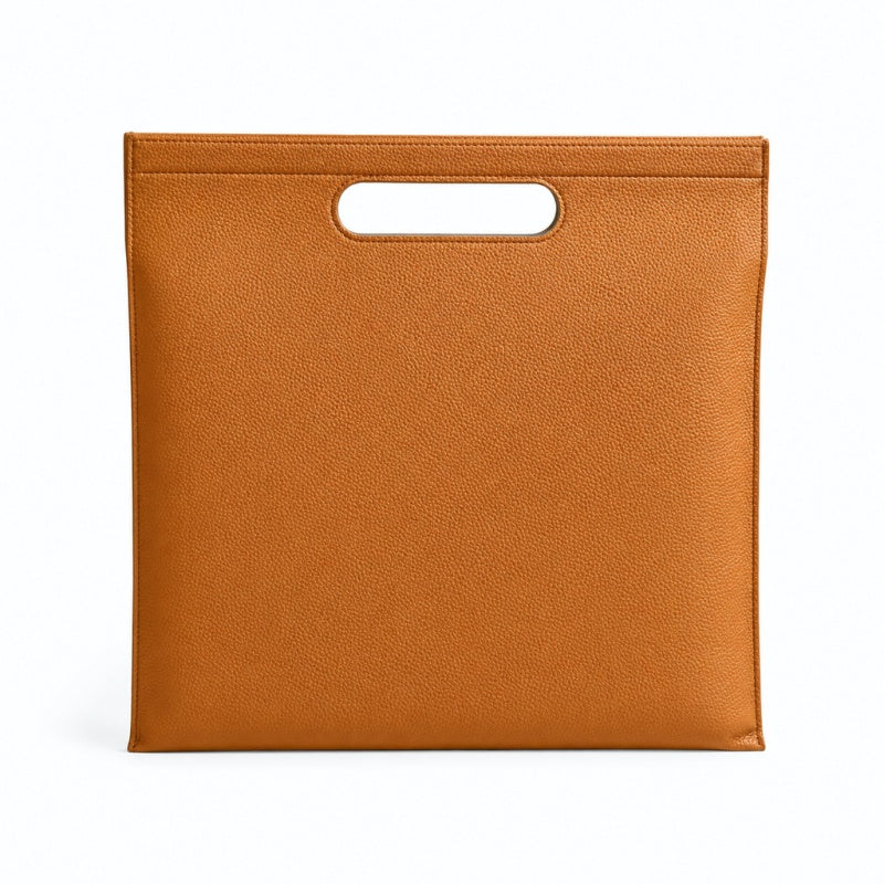 PU A4 Document Bag with Die-Cut Handle