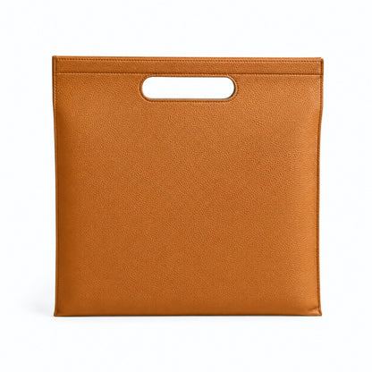 PU A4 Document Bag with Die-Cut Handle
