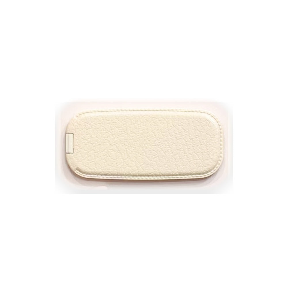 Leather-Texture Flip Mirror Phone Stand