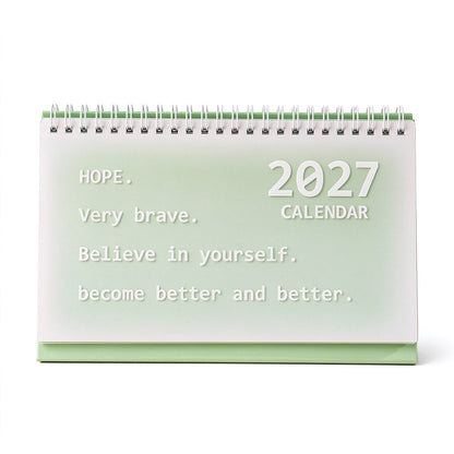 2027 Motivational Desk Calendar