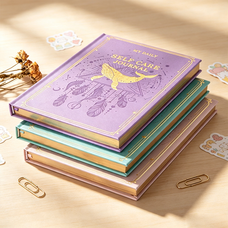 Self Care Celestial Daily Journal Notebook