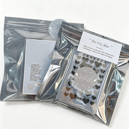 Transparent Gray Anti-Static Resealable Bags