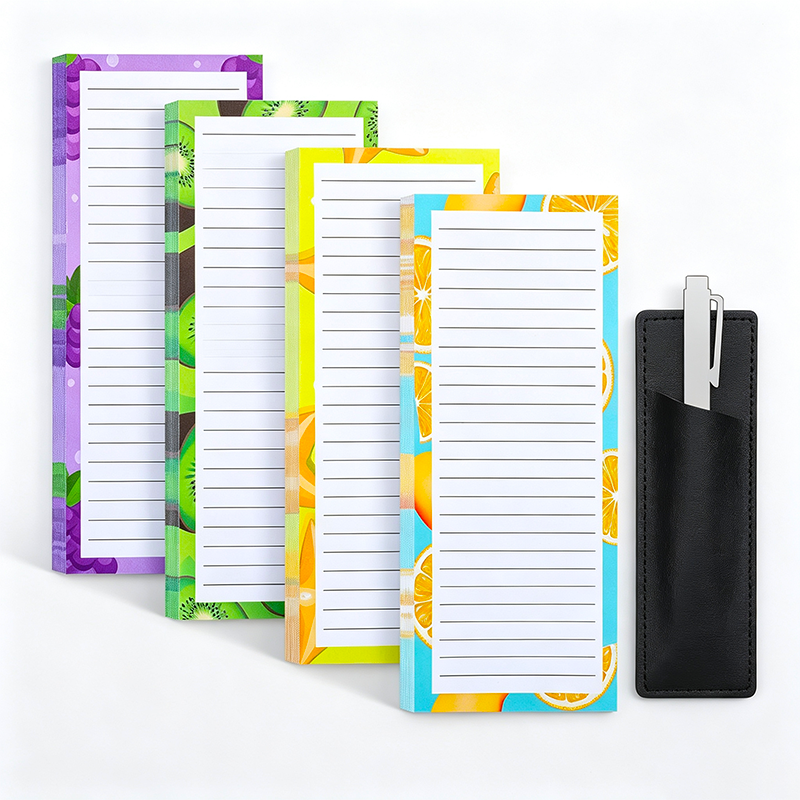 Fruit Floral Magnetic Memo Pad Set