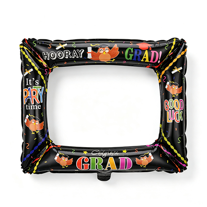 Celebration Photo Booth Frame Foil Balloons – 50-Piece Pack