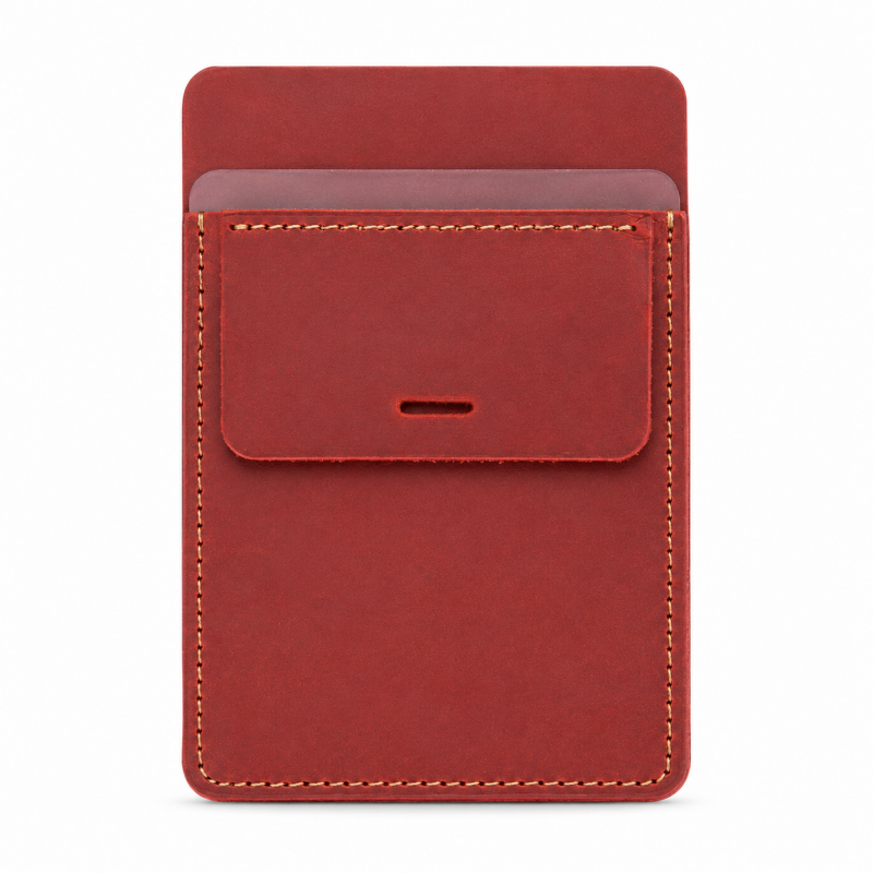 Front Pocket Leather Pen Pouch