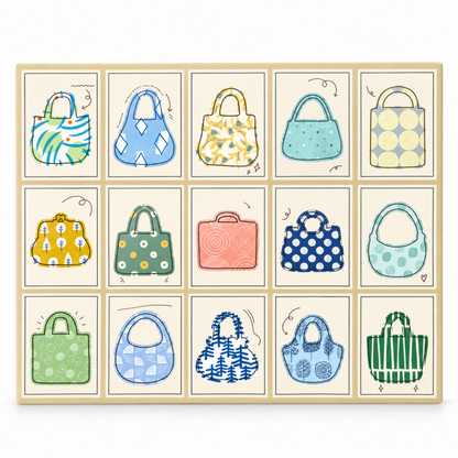 Japanese Writable Die-Cut Sticker Booklet