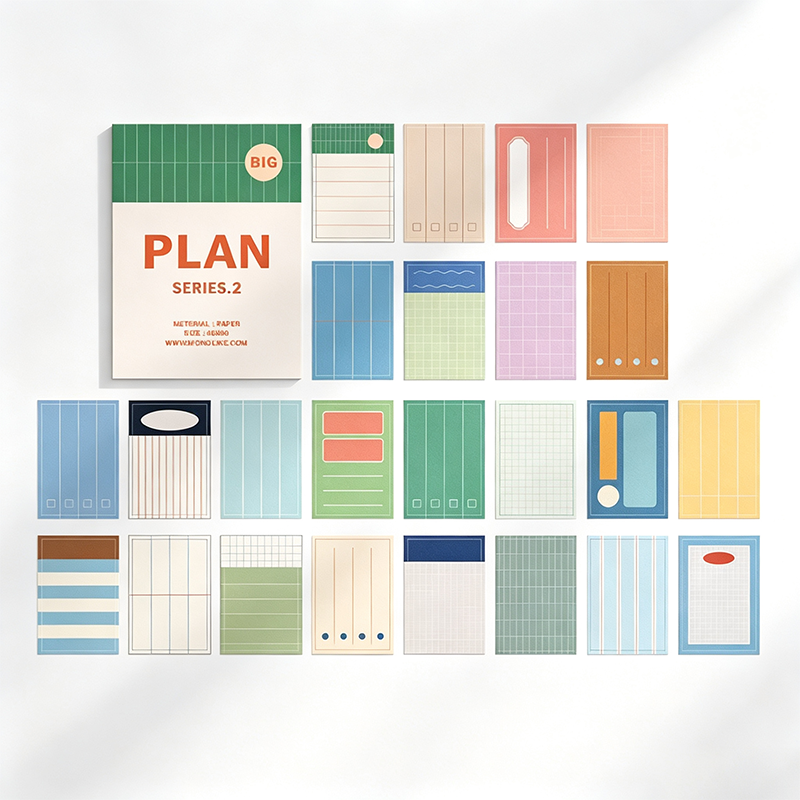 Big Wow Pastel Message & Label Set Sticker Sheet