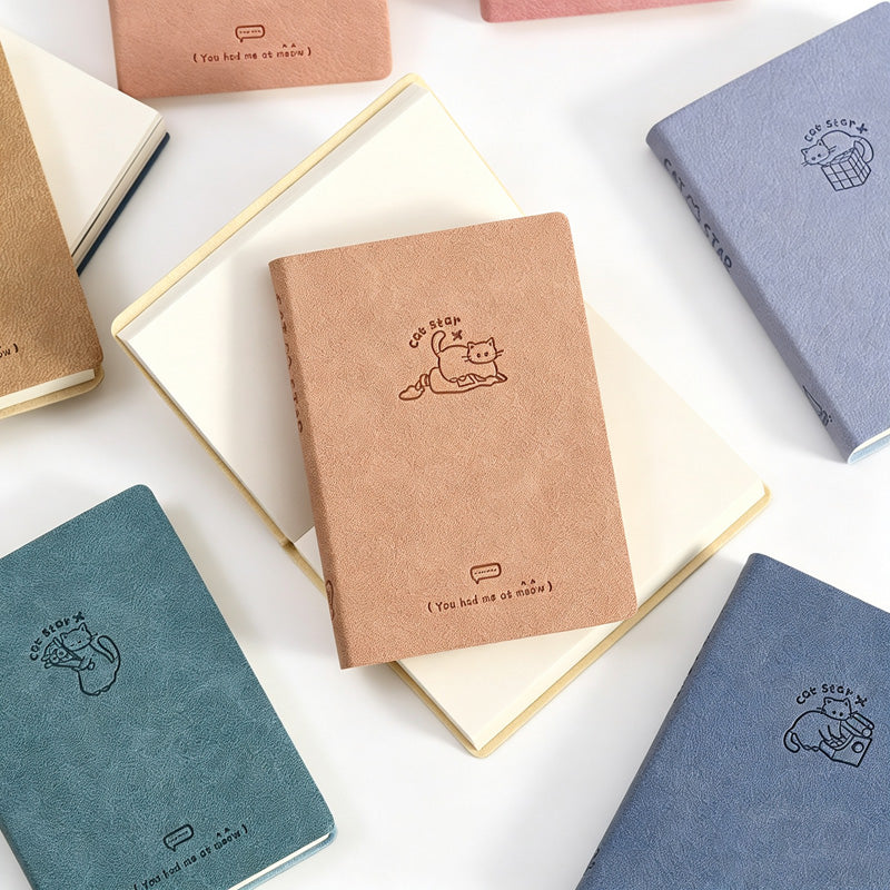Cat Planet A7 Pocket Memo Notebook Set