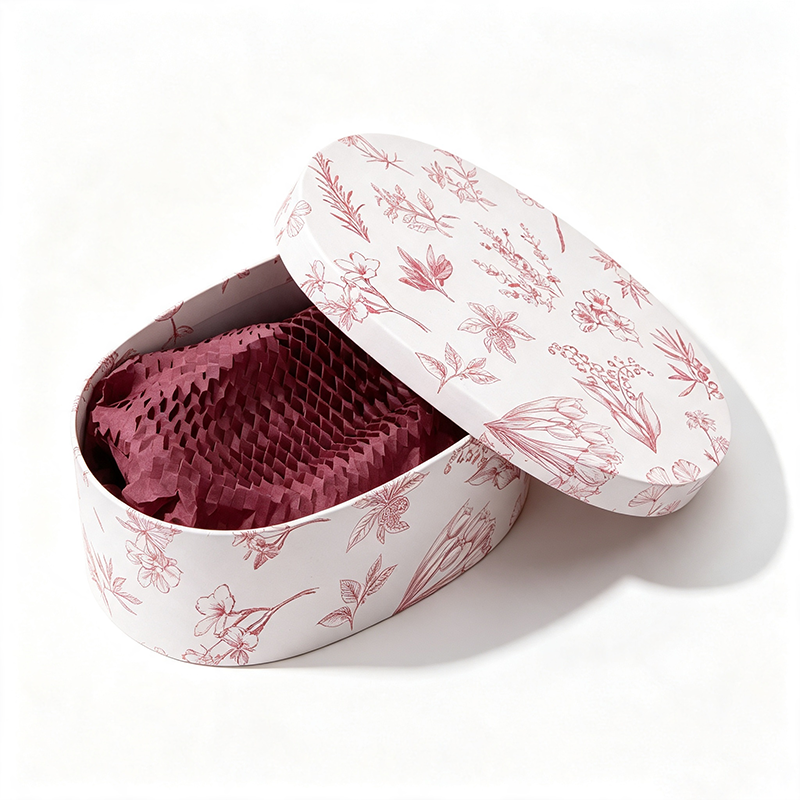 Round Floral Gift Box Set