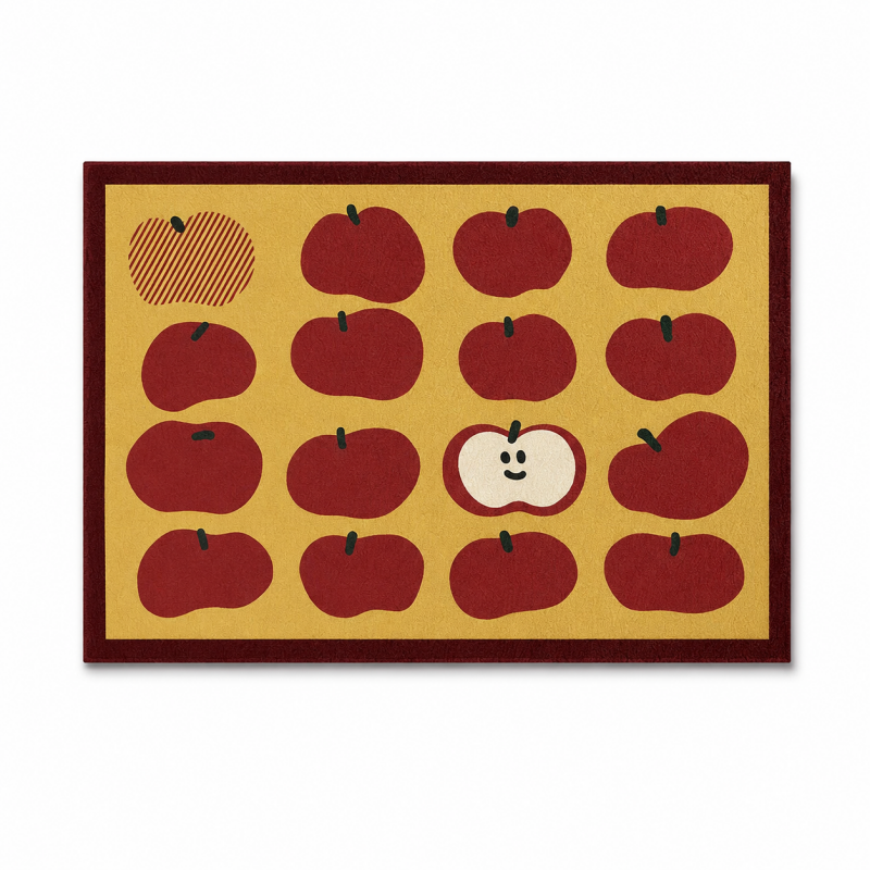 Vintage Stripe Leather Placemat