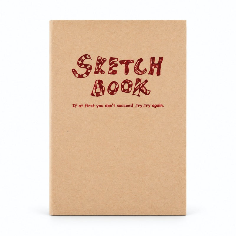 Minimalist Blank Sketchbook Journal