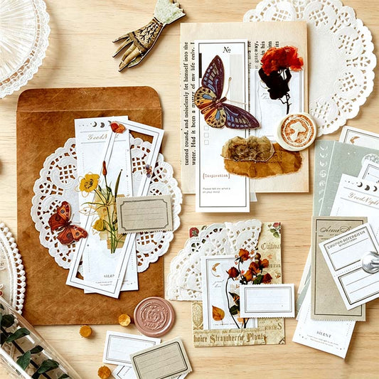 Vintage Style Long Memo Paper