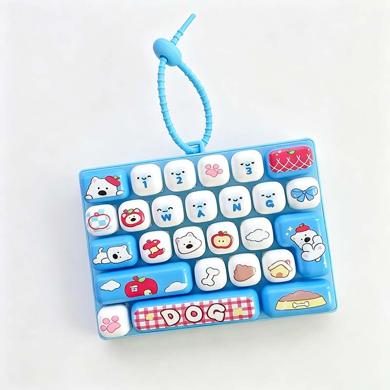 Animal Diary 26 Key Fidget Keychain