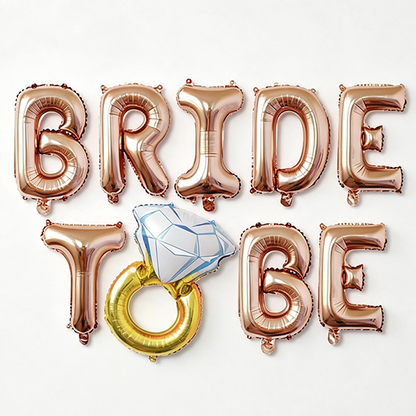 Bride To Be Foil Balloon Set