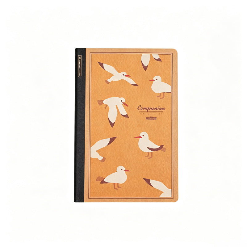 Companion Fox & Seagull A5 Grid Notebook