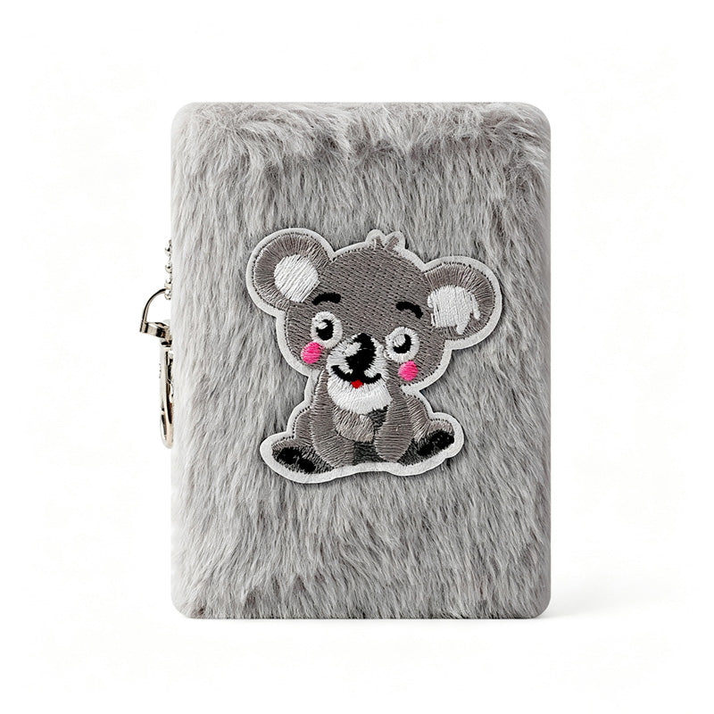Plush Keychain Pocket Memo Pad