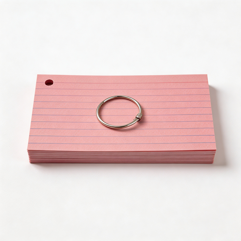 Vintage Ruled Index Cards – 150gsm Double-Sided