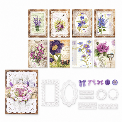 Old Feelings Retro Lace Material Pack