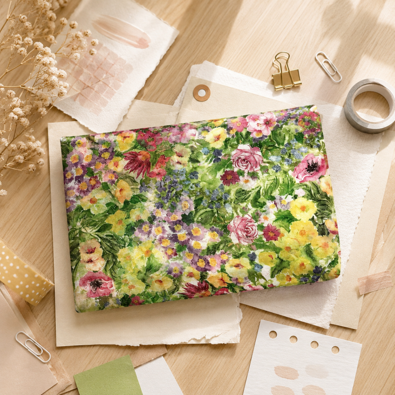 Garden Floral Tissue Paper