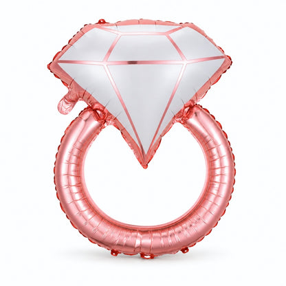 Diamond Ring Foil Balloon-50 Piece Pack