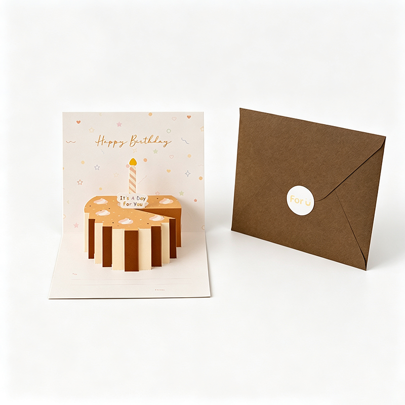 Sweet Wishes Pop Up Birthday Card