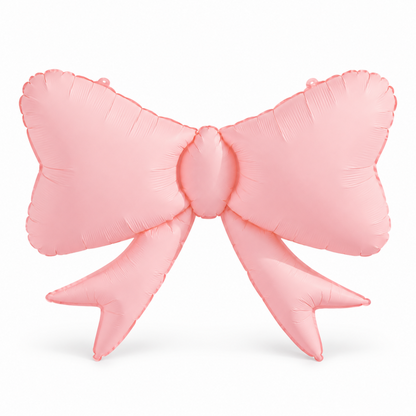Pastel Bow Birthday Foil Balloon