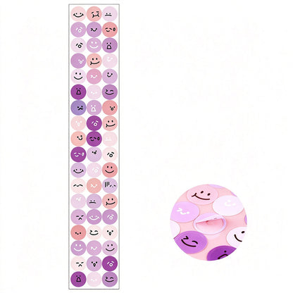 Emoticon Ball PET Stickers