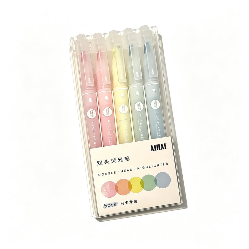 Morandi Window Tip Highlighter Set