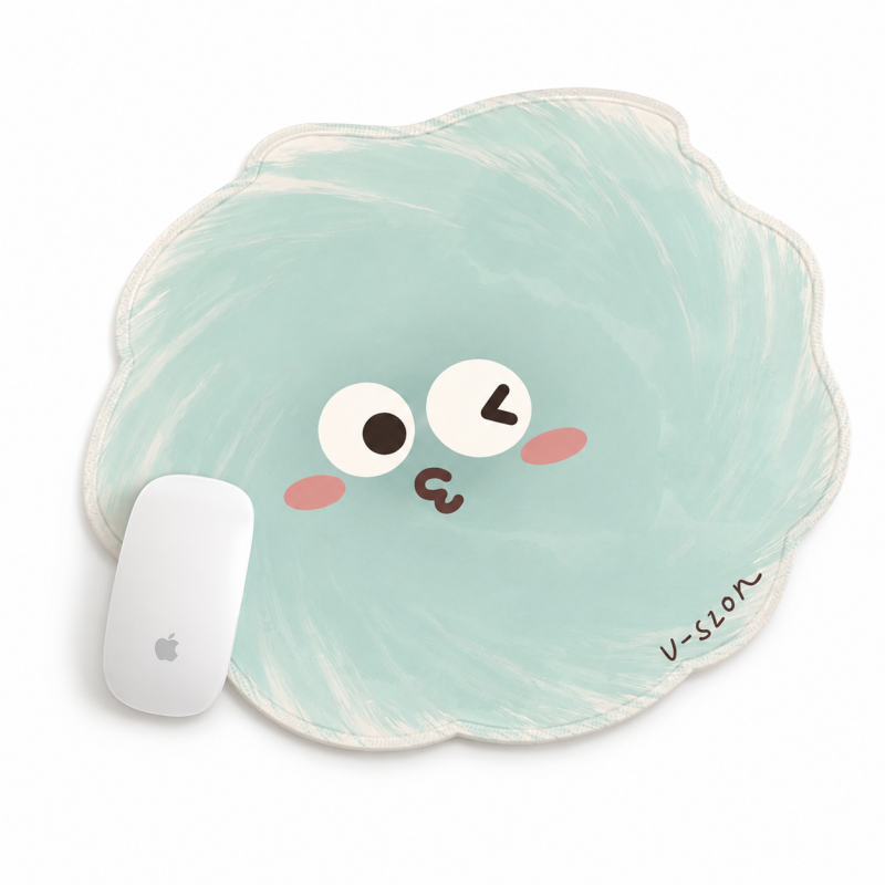 Blob Character Wrist Rest Mouse Pad