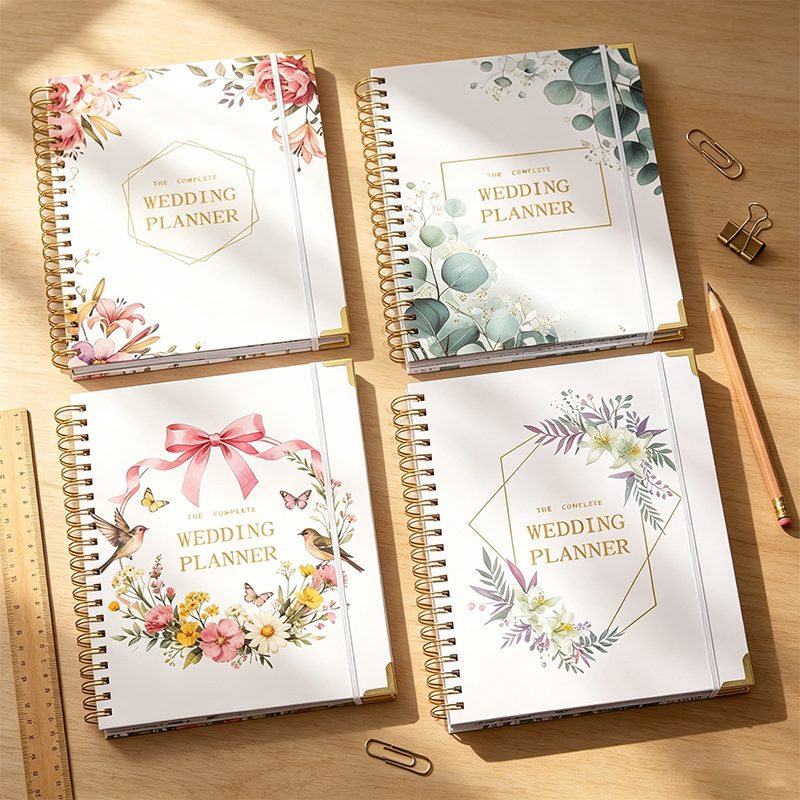 Botanical Wedding Planner Journal