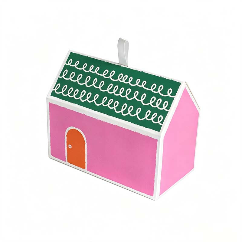 Color Block House Gift Box