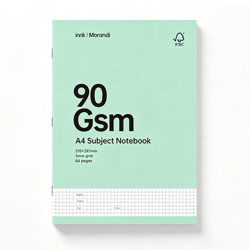 90 gsm Color Block Notebook