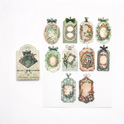 Translucent Glassine Tag Stickers for Layered Journal Collage